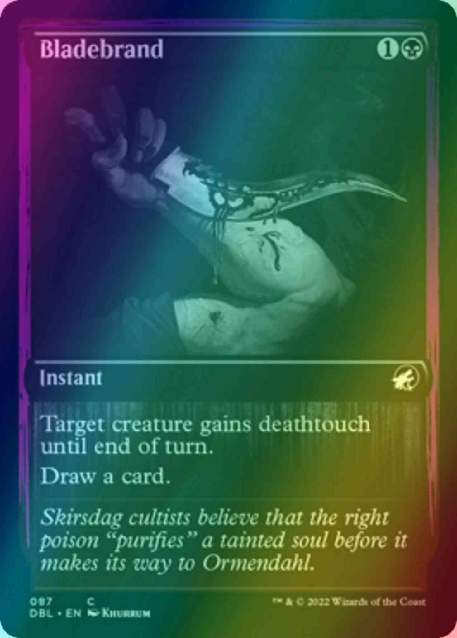 Bladebrand [87] [Innistrad: Double Feature] [Foil]