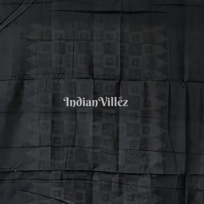 Grey Odisha Ikat Sambalpuri Cotton Saree