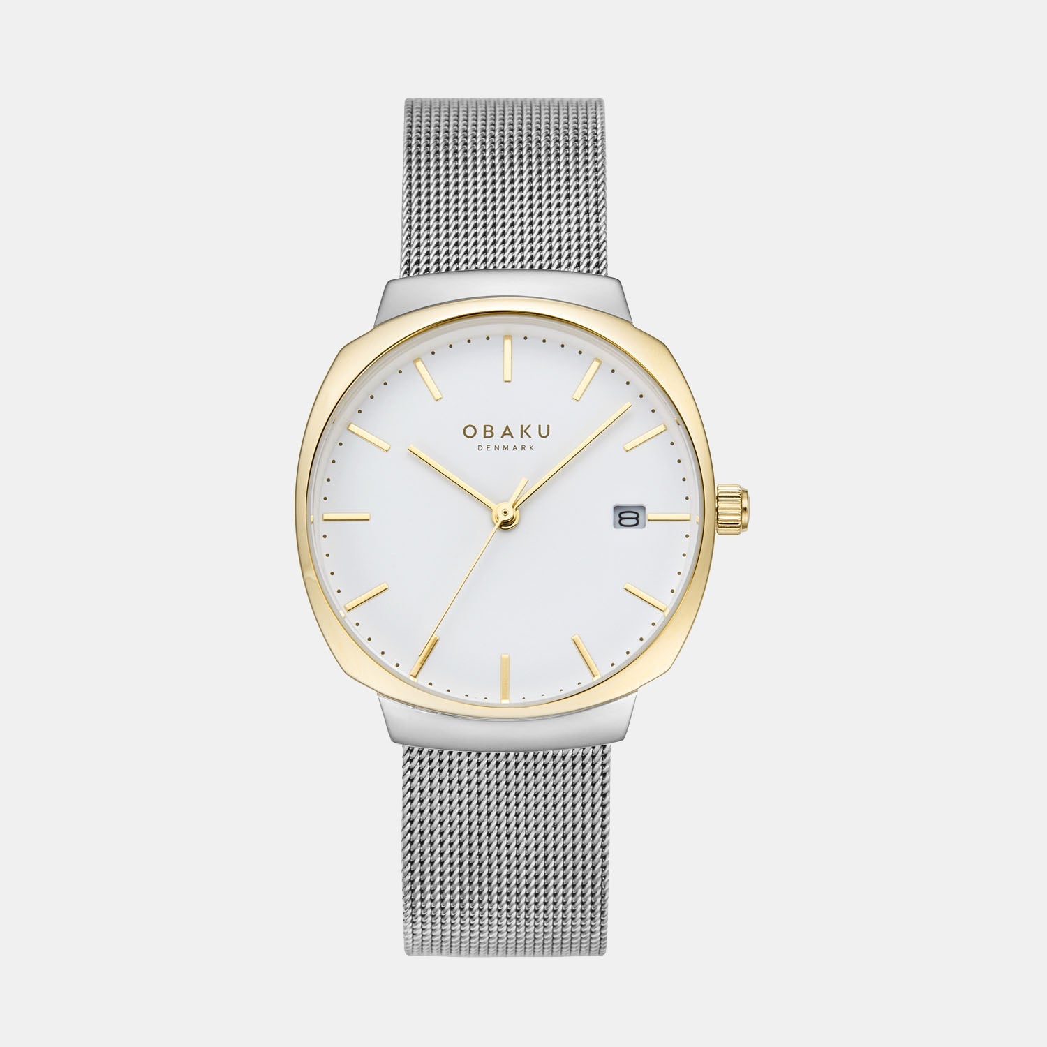 Felt Lille Women Quartz Silver Dial Analog Stainless Steel Watch V273LDFIMC