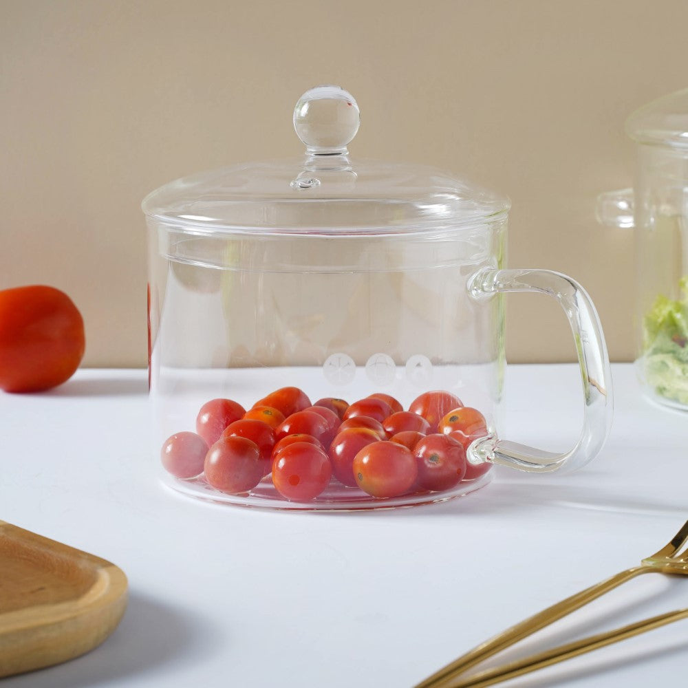 Glass Stock Pot