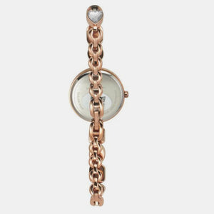 Fria Women Quartz Green Dial Analog Brass Watch TWEL17301