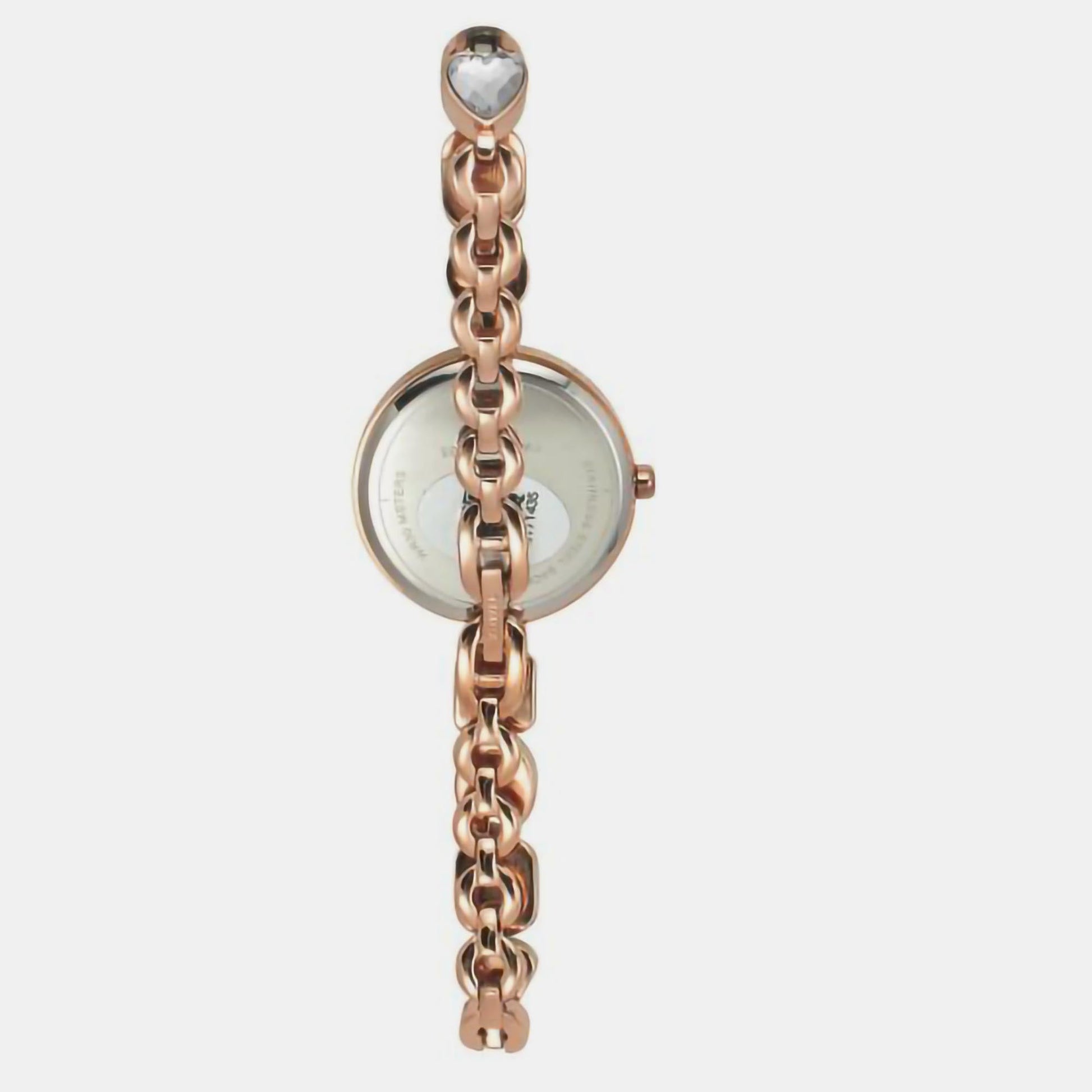 Fria Women Quartz Green Dial Analog Brass Watch TWEL17301