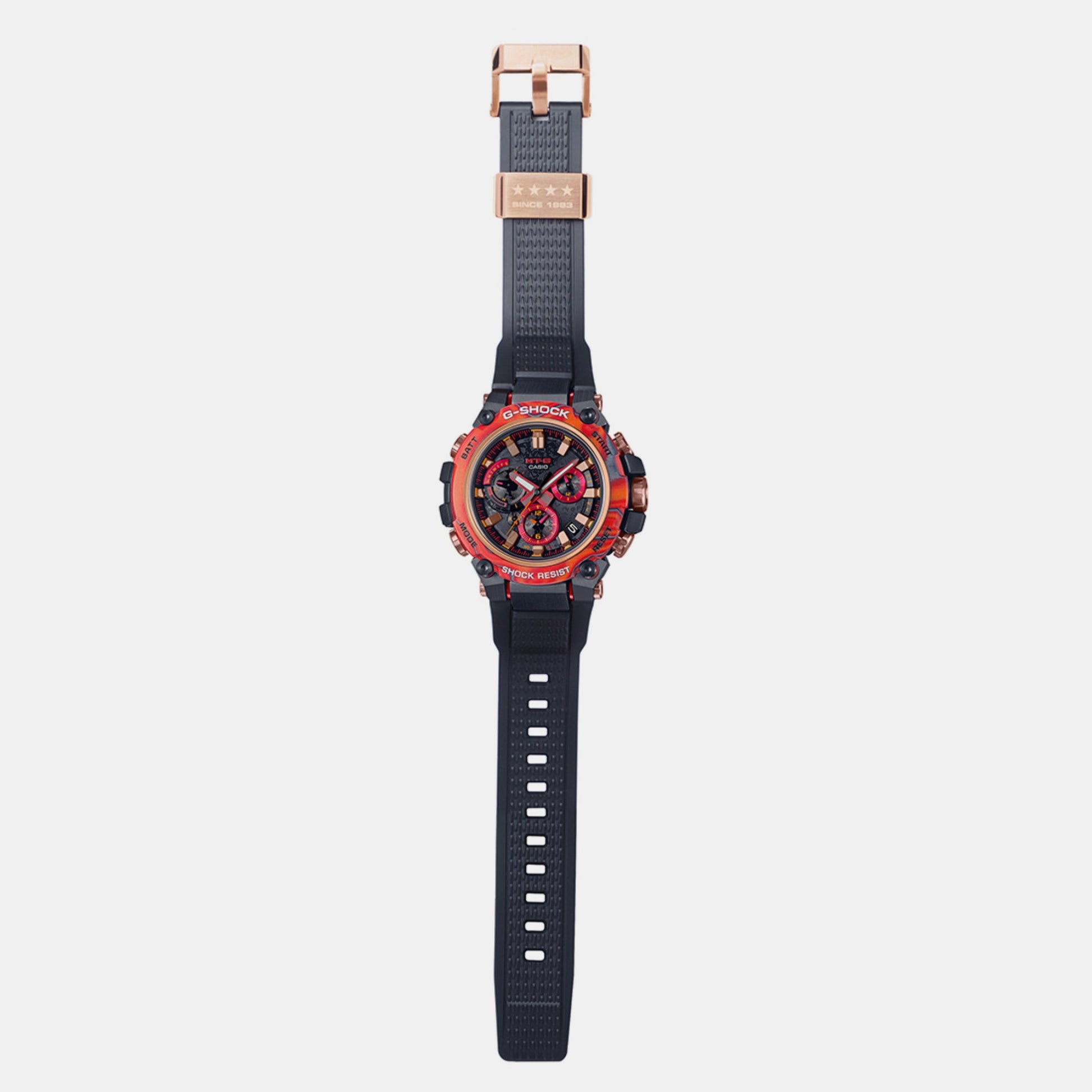 G-Shock Men Quartz Black Dial Analog Resin Watch G1333