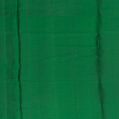 Maroon Handloom Soft Silk Saree With Floral Butta -Maroon