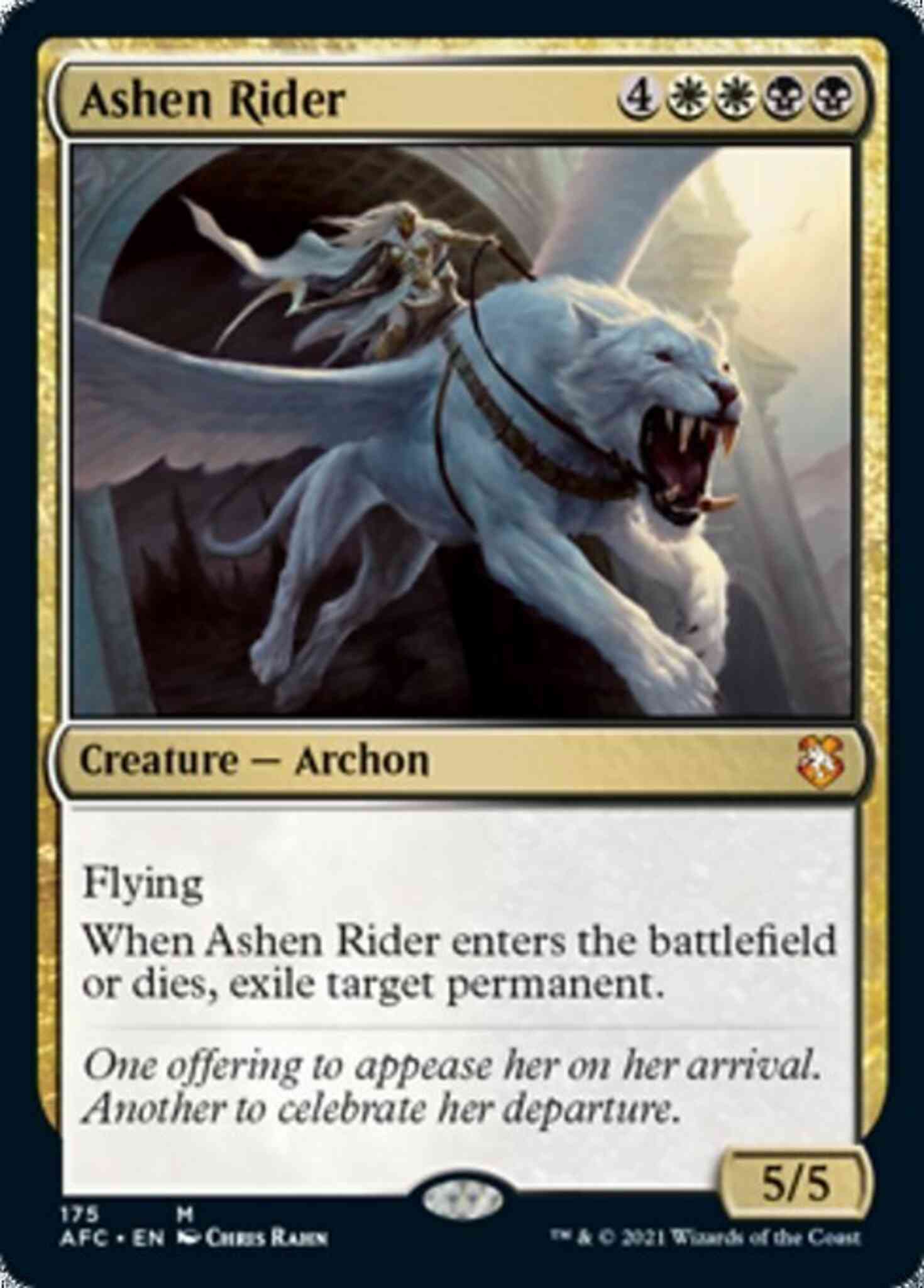 Ashen Rider [175] [Adventures in the Forgotten Realms Commander] [Non-Foil]