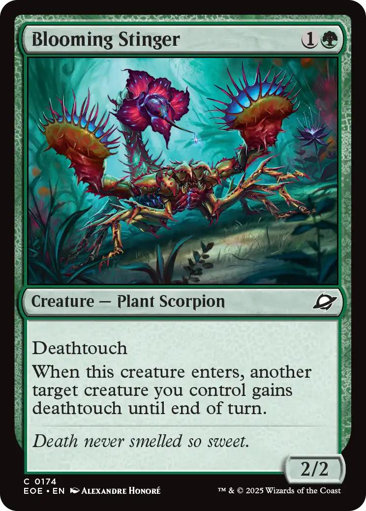Blooming Stinger [174] [Edge of Eternities] [Non-Foil]