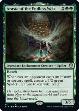 Arasta of the Endless Web [817] [Commander Legends: Battle for Baldur's Gate] [Non-Foil]