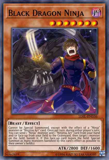 Black Dragon Ninja - MP17-EN086 - Common - 1st Edition