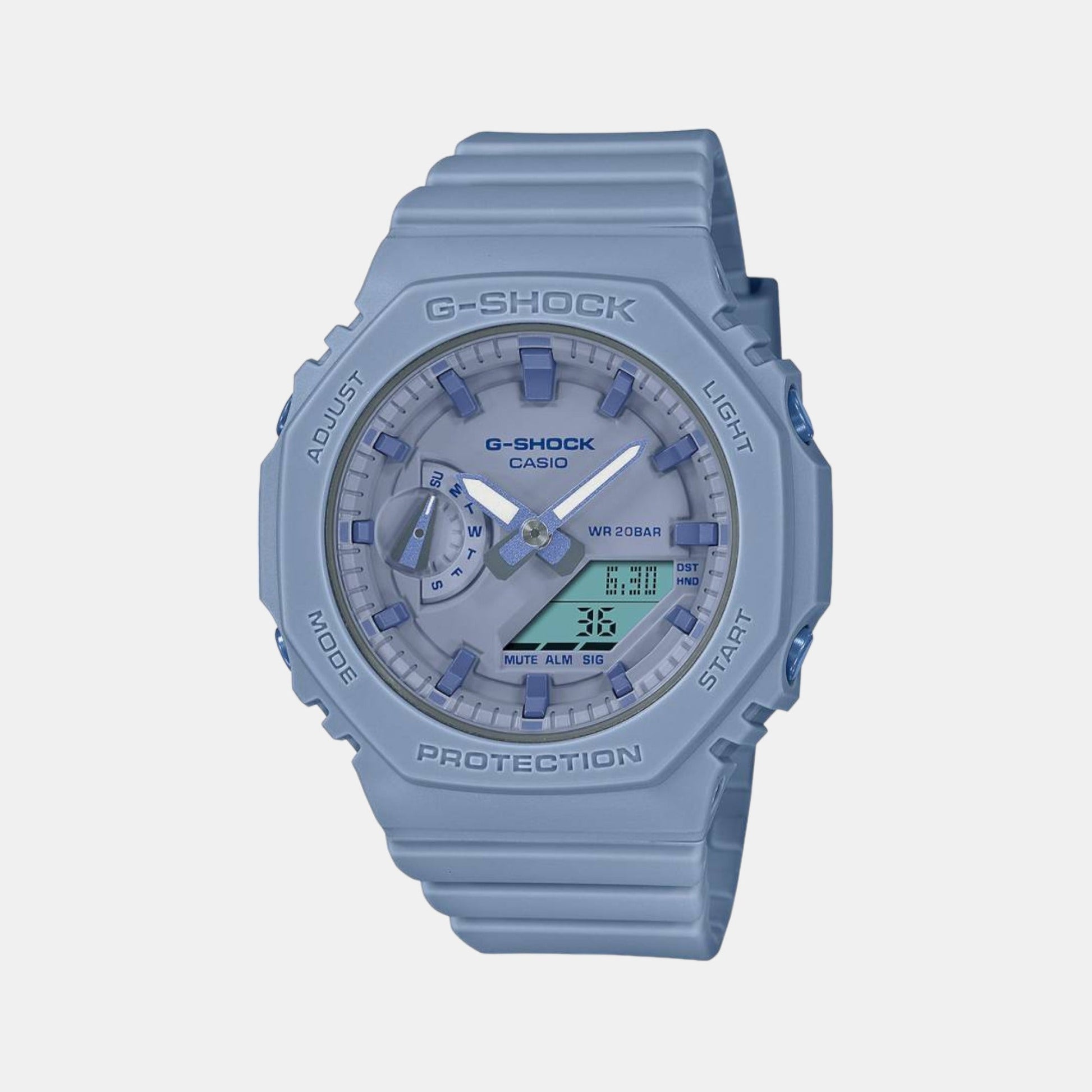 G-Shock Women Women Quartz Blue Dial Analog-Digital Resin Watch G1330