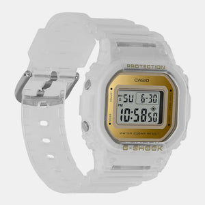 G-Shock Women Quartz White Dial Digital Resin Watch G1402
