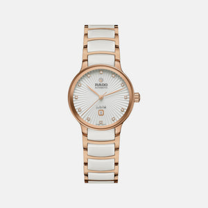 Centrix Women Automatic White Dial Analog Stainless Steel Watch R30019744