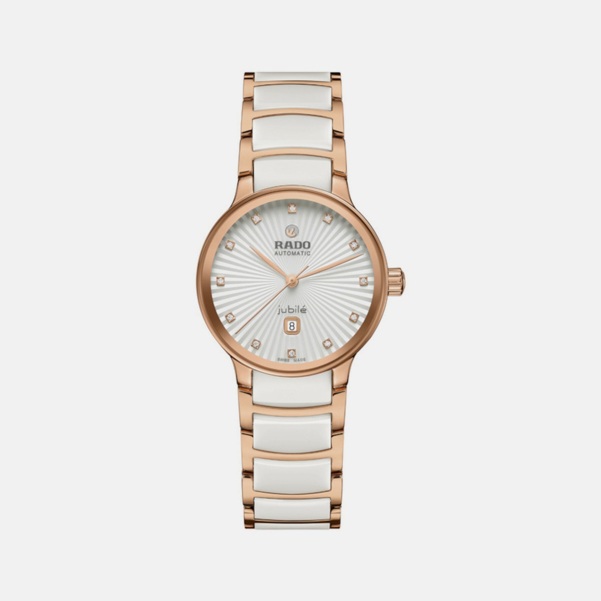 Centrix Women Automatic White Dial Analog Stainless Steel Watch R30019744