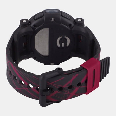 G-Shock Men Quartz Black Dial Digital Resin Watch G1342
