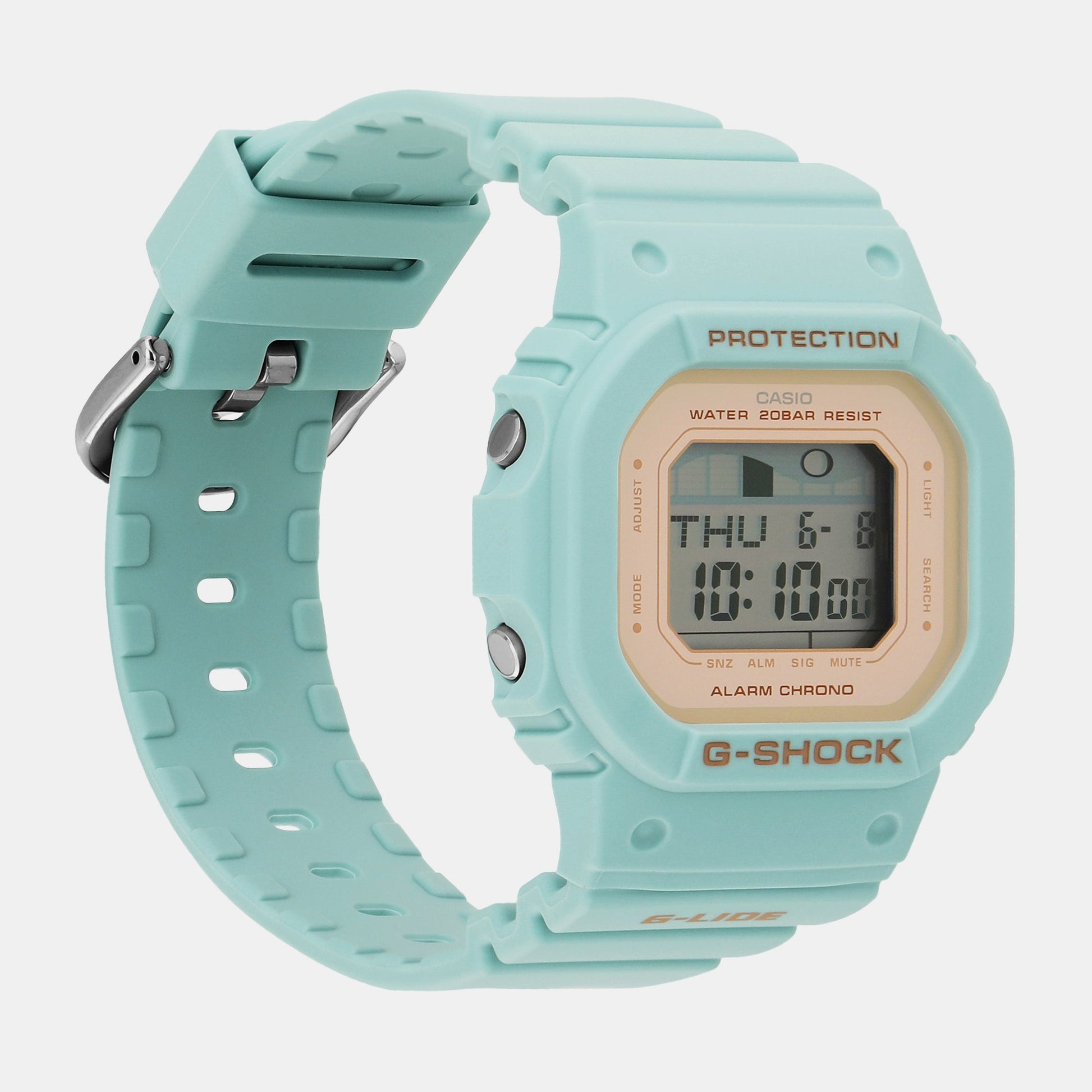 G-Shock Women Women Quartz Rose Gold Dial Digital Resin Watch G1397
