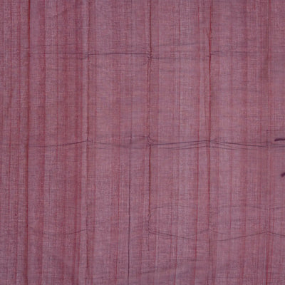 Magenta Handloom Kanchi Cotton Saree With Raindrop Buttas