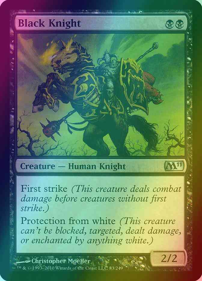 Black Knight [83] [Magic 2011] [Foil]