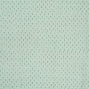 Light Blue Woven Jaipur Cotton Saree With Printed Floral Motifs