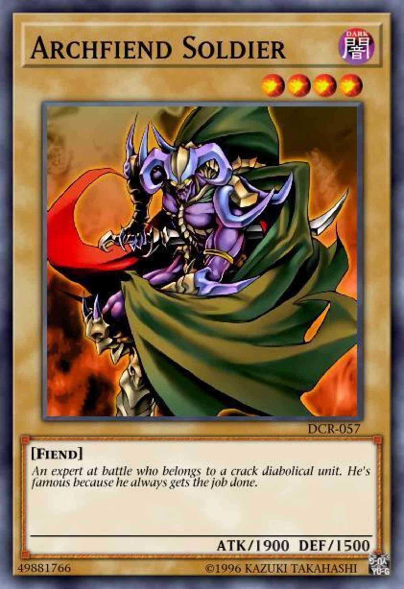 Archfiend Soldier - YSDS-EN005 - Common - 1st Edition