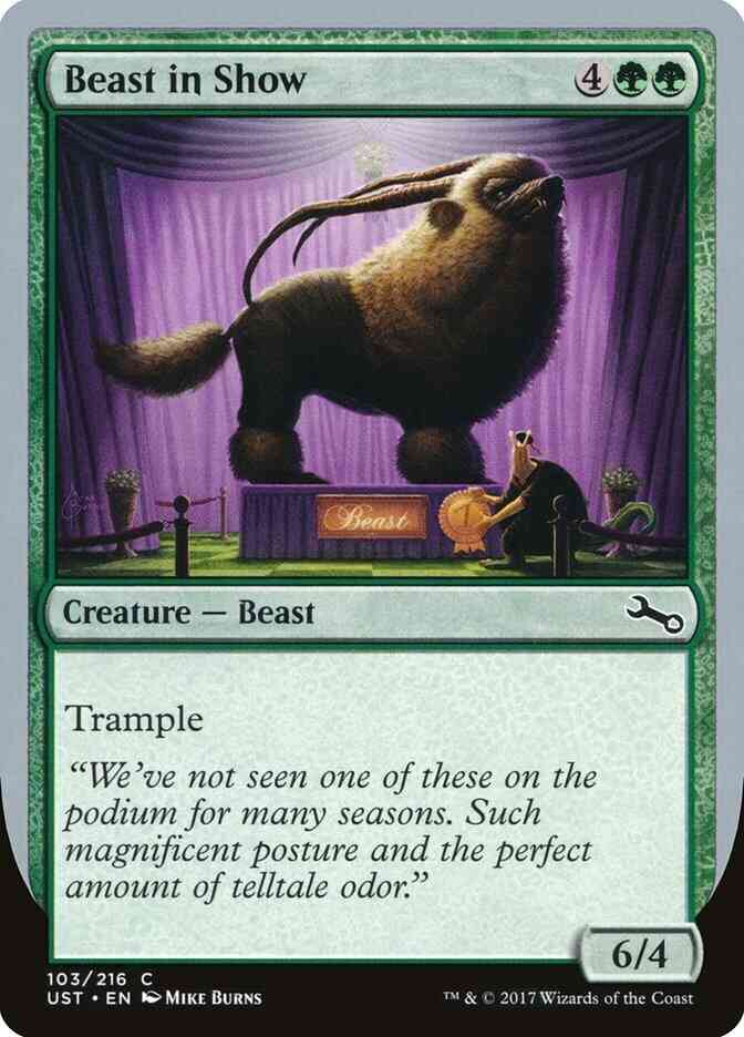 Beast in Show [103b] [b] [Unstable] [Non-Foil]