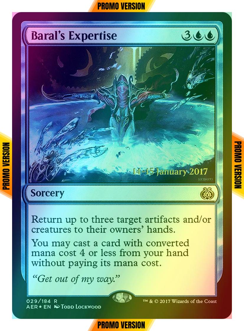 Baral's Expertise [29s] [Aether Revolt Promos] [Foil]