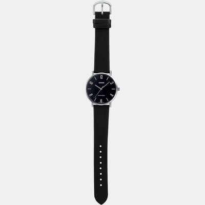 Enticer Men Quartz Black Dial Analog Leather Watch A1821
