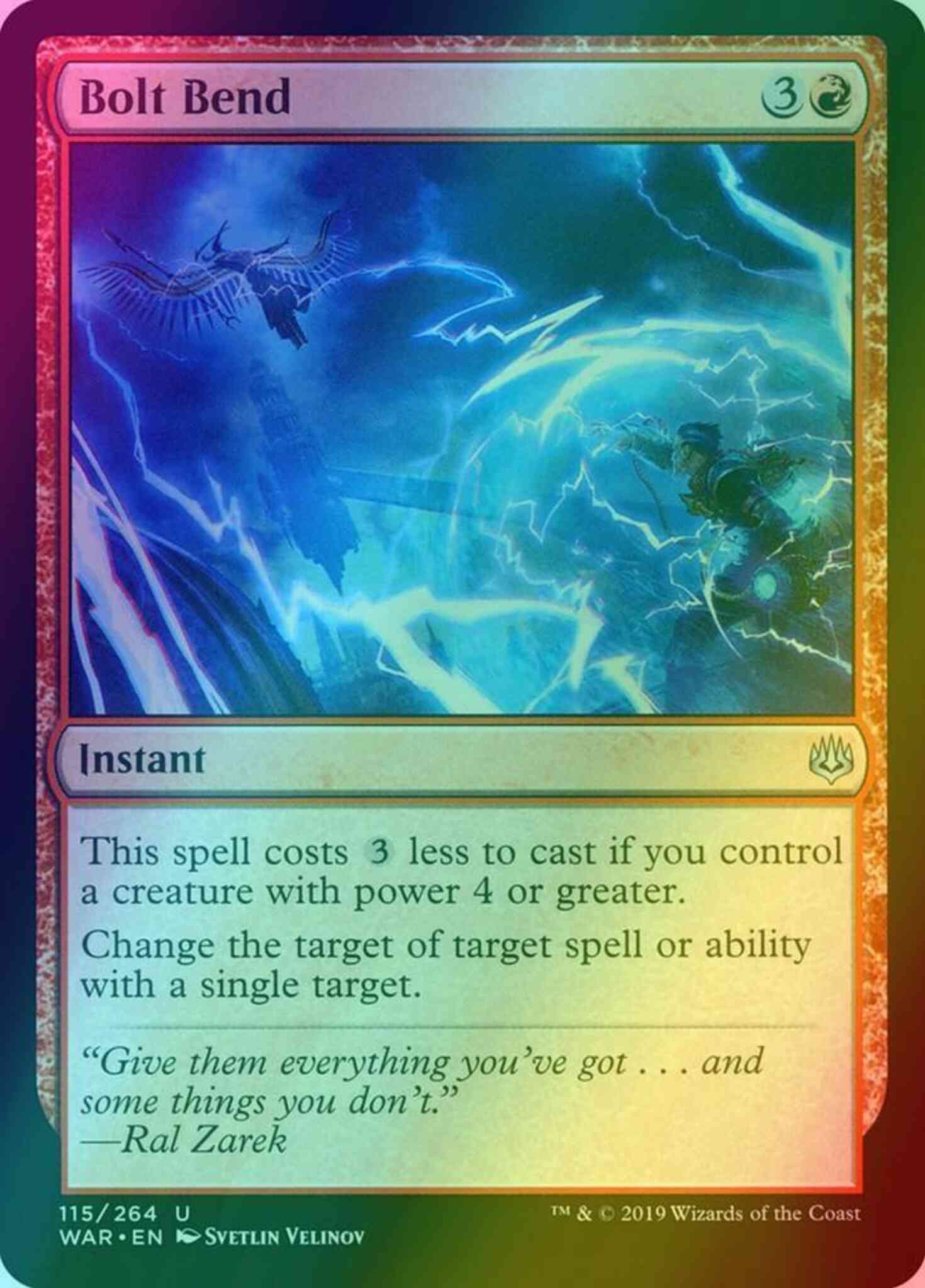 Bolt Bend [115] [War of the Spark] [Foil]