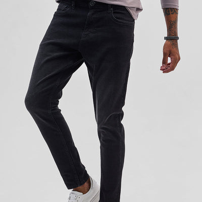 Charcoal Grey Skinny Fit Jeans
