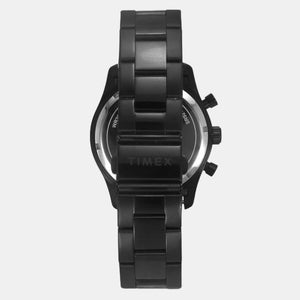E Class Men Quartz Black Dial Chronograph Stainless Steel Watch TWEG22204