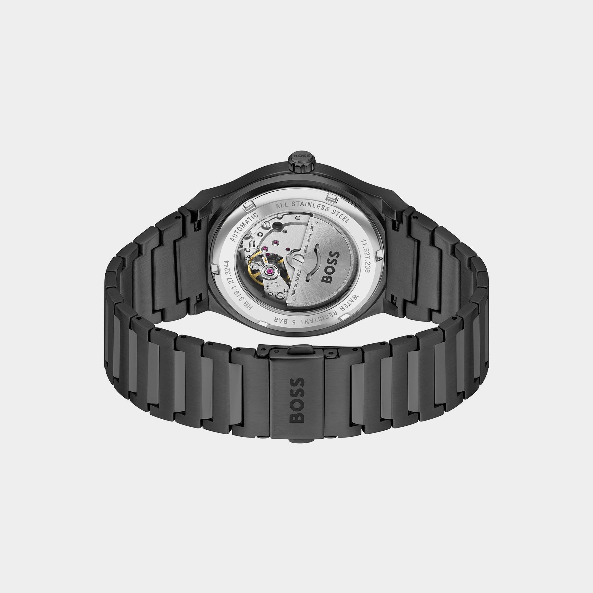 Candor Men Quartz Black Dial Analog Stainless Steel Watch 1514120