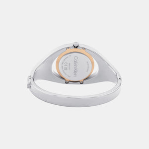 Ck Elation Women Quartz Silver Dial Analog Stainless Steel Watch 25200424