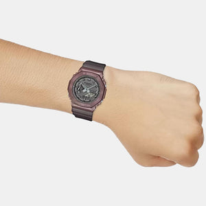 G-Shock Men Quartz Grey Dial Analog-Digital Resin Watch G1214