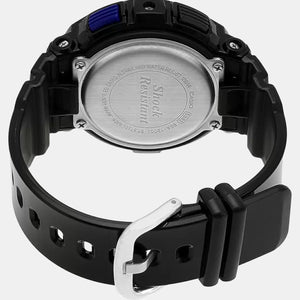 Baby-G Women Quartz Blue Dial Analog-Digital Resin Watch BX057