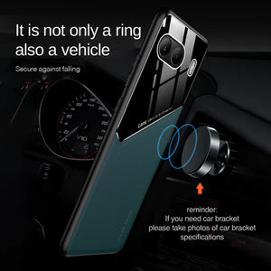 OnePlus Nord 4 Vintage Leather Magnetic Holder Case
