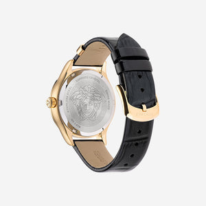 Hellenyium Women Quartz Black Dial Analog Leather Watch VE2S00222