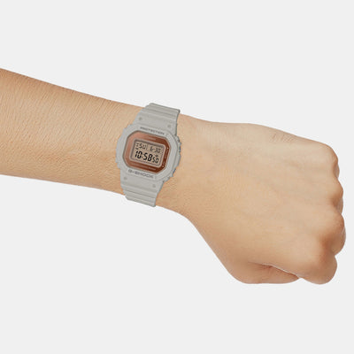 G-Shock Women Quartz Rose Gold Dial Digital Resin Watch G1356