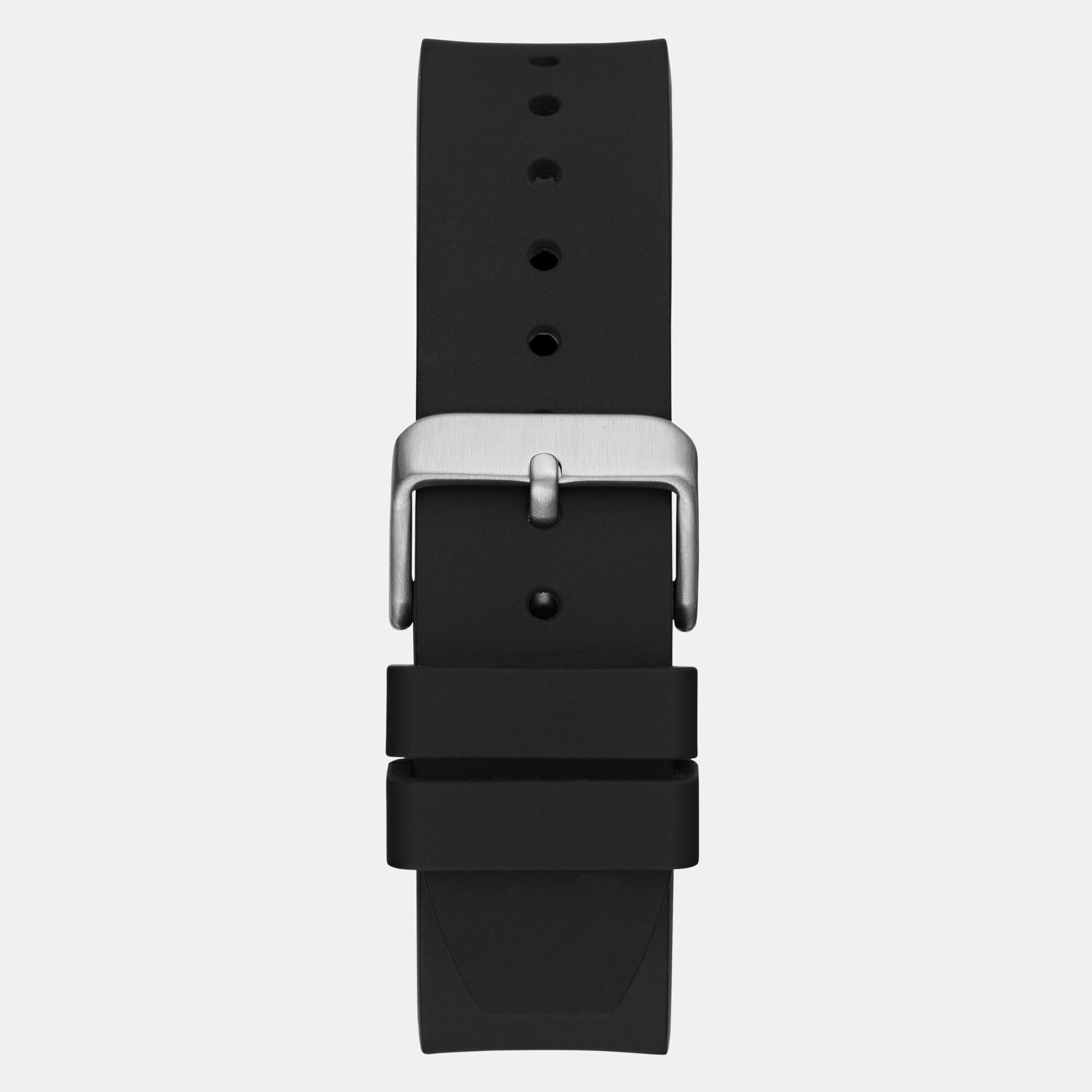 Asset Men Quartz Black Dial Analog Silicone Watch GW0663G1