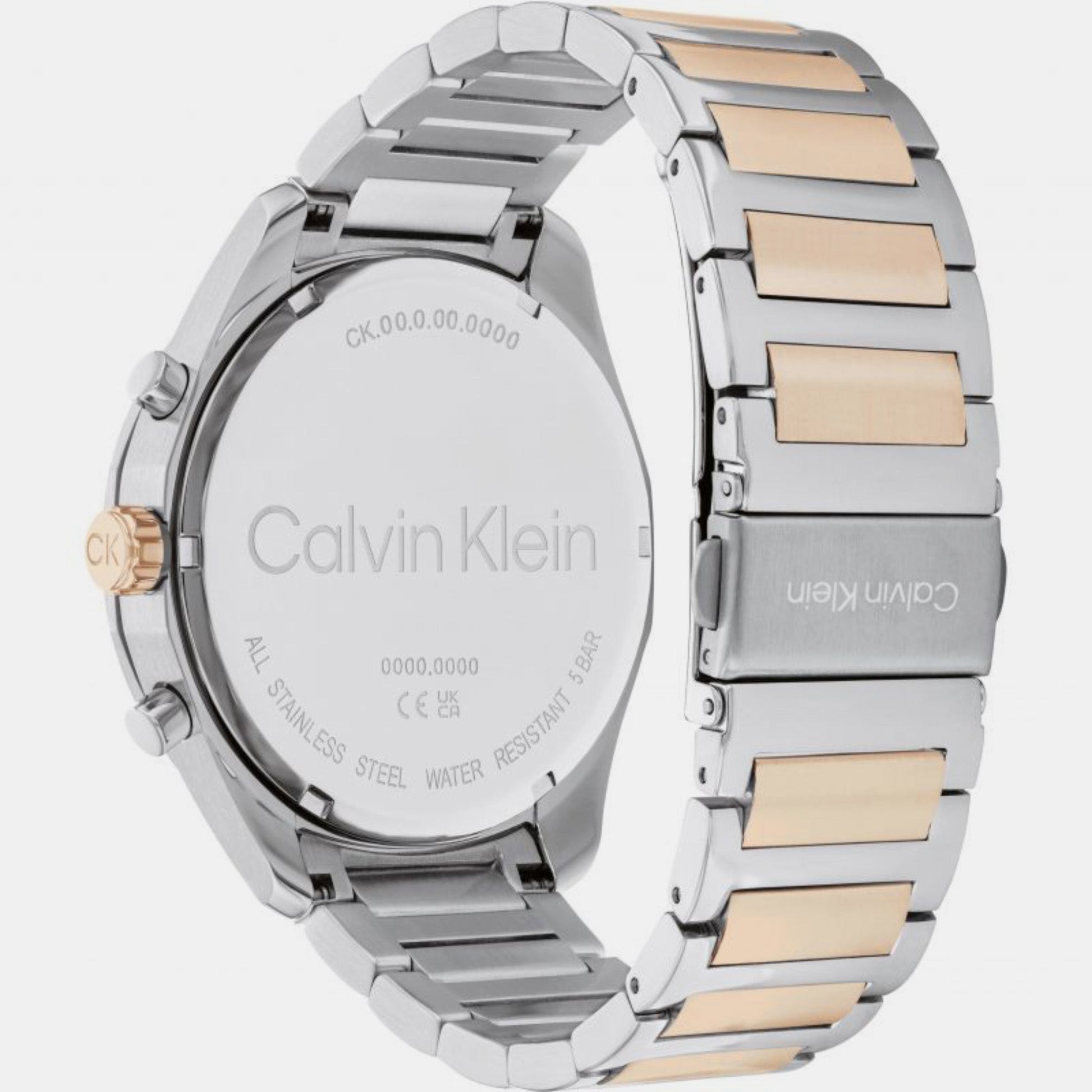 Ck Force Men Quartz Blue Dial Chronograph Stainless Steel Watch 25200265
