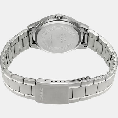 Enticer Men Quartz Black Dial Analog Stainless Steel Watch A840