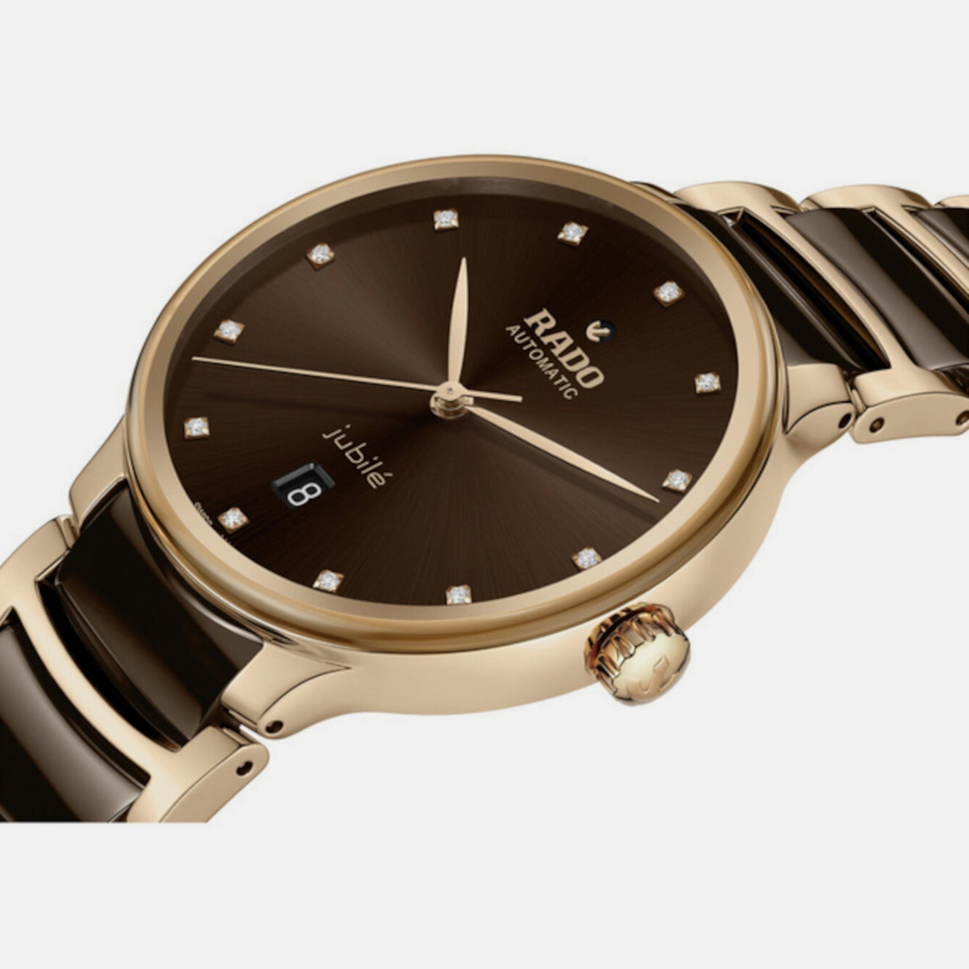 Centrix Unisex Automatic Brown Dial Analog Stainless Steel Watch R30017732