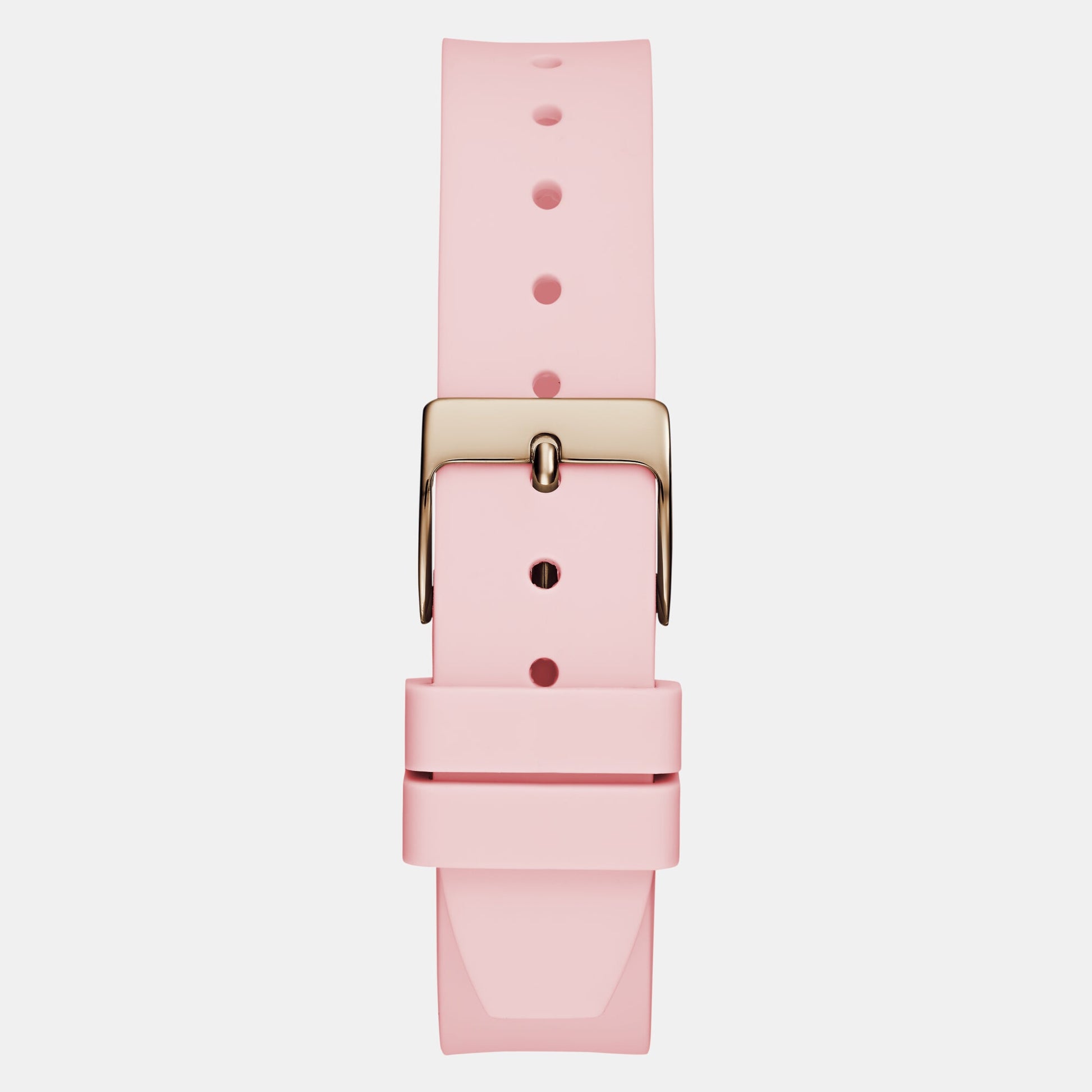 Eve Women Quartz Pink Dial Analog Silicone Watch GW0658L2