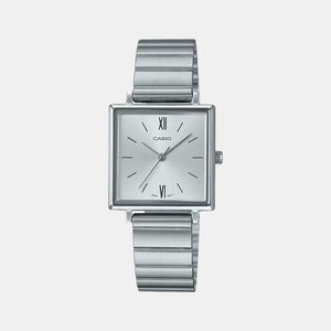 Enticer Women Quartz Silver Dial Analog Stainless Steel Watch A1543