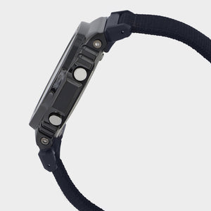 G-Shock Men Quartz Black Dial Analog-Digital Fabric Watch G1373