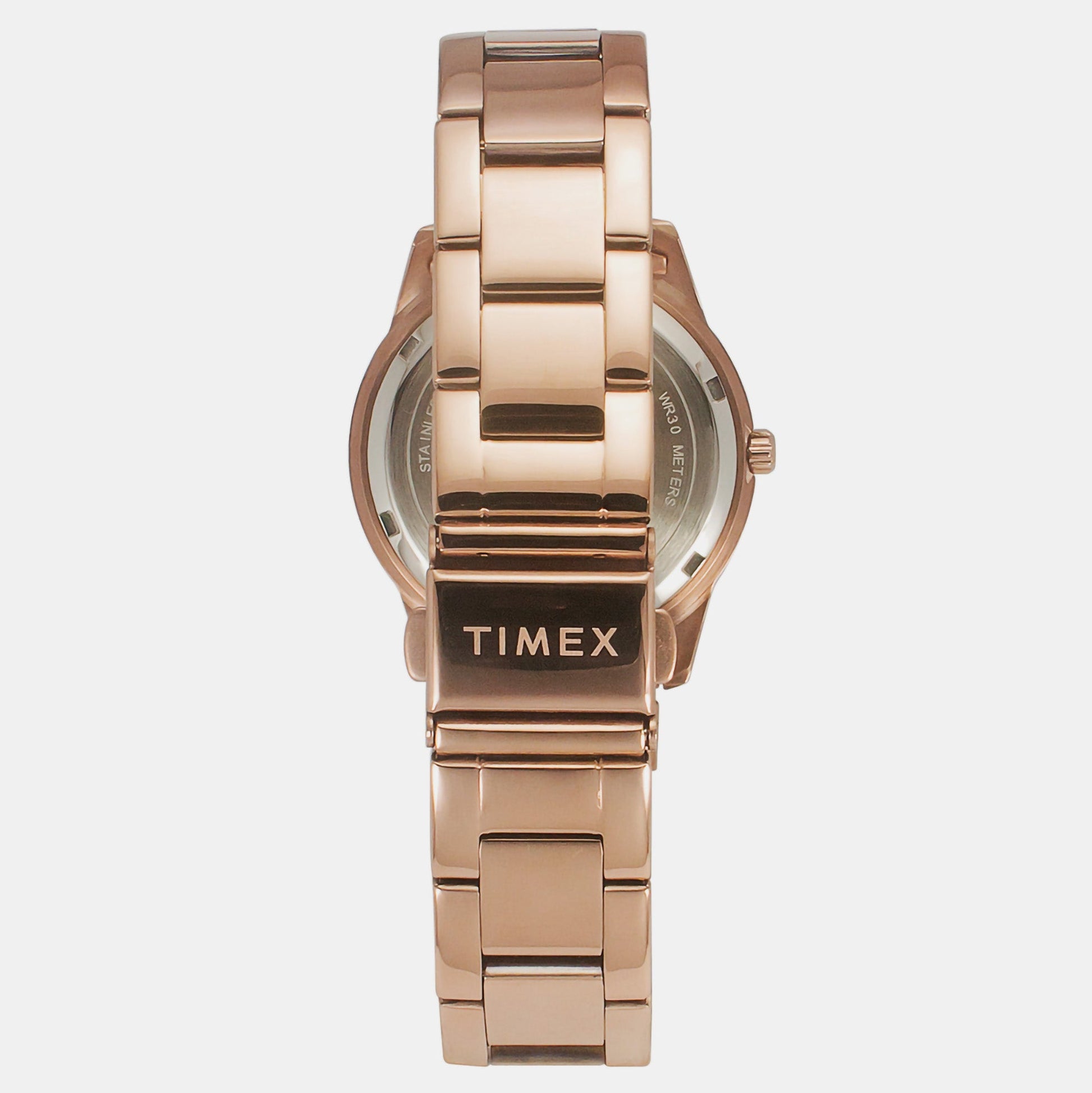 E Class Women Quartz Silver Dial Analog Stainless Steel Watch TWEL16802