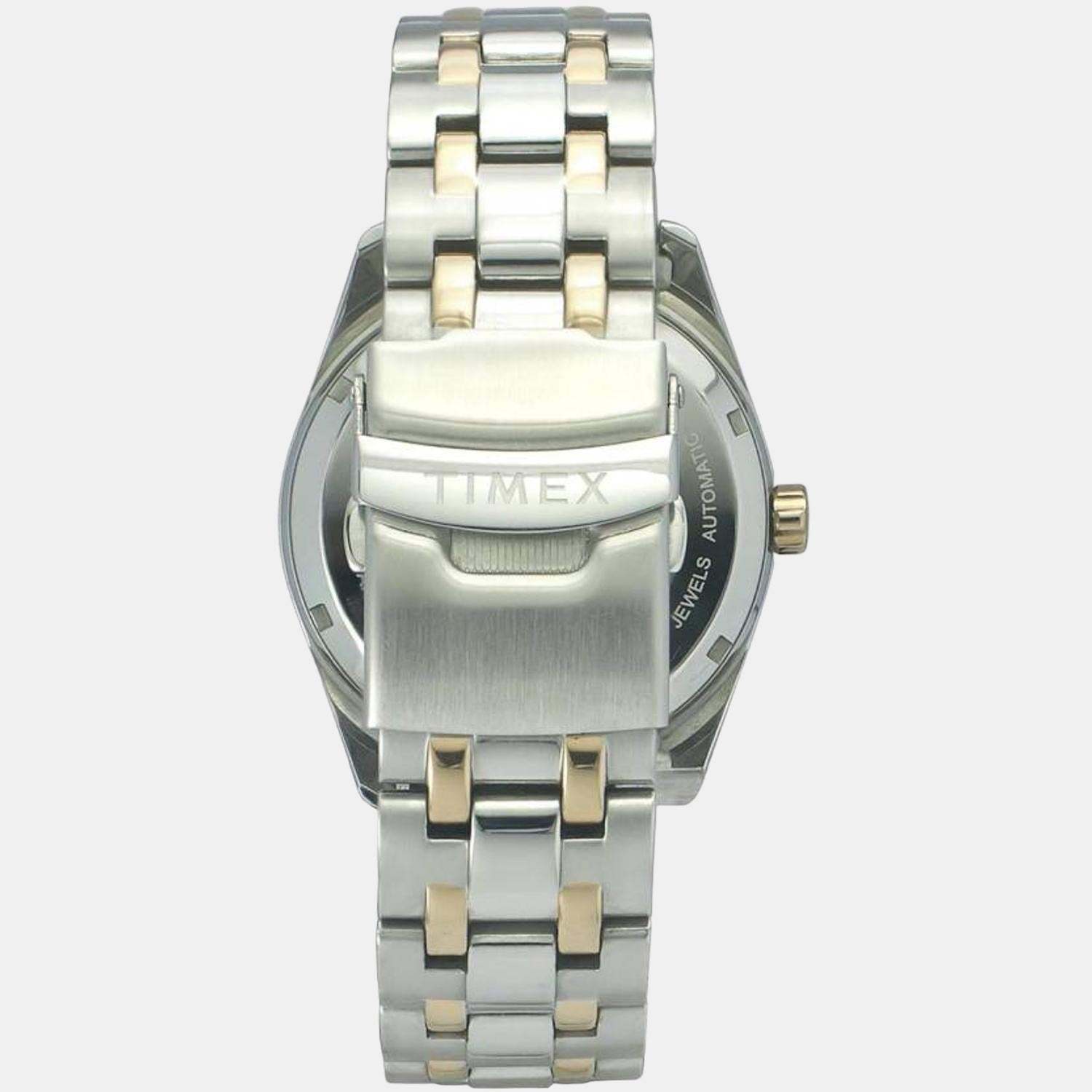 E Class Men Automatic Blue Dial Analog Stainless Steel Watch TWEG17506