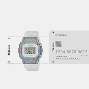 G-Shock Women Processor White Dial Digital Resin Watch G1359