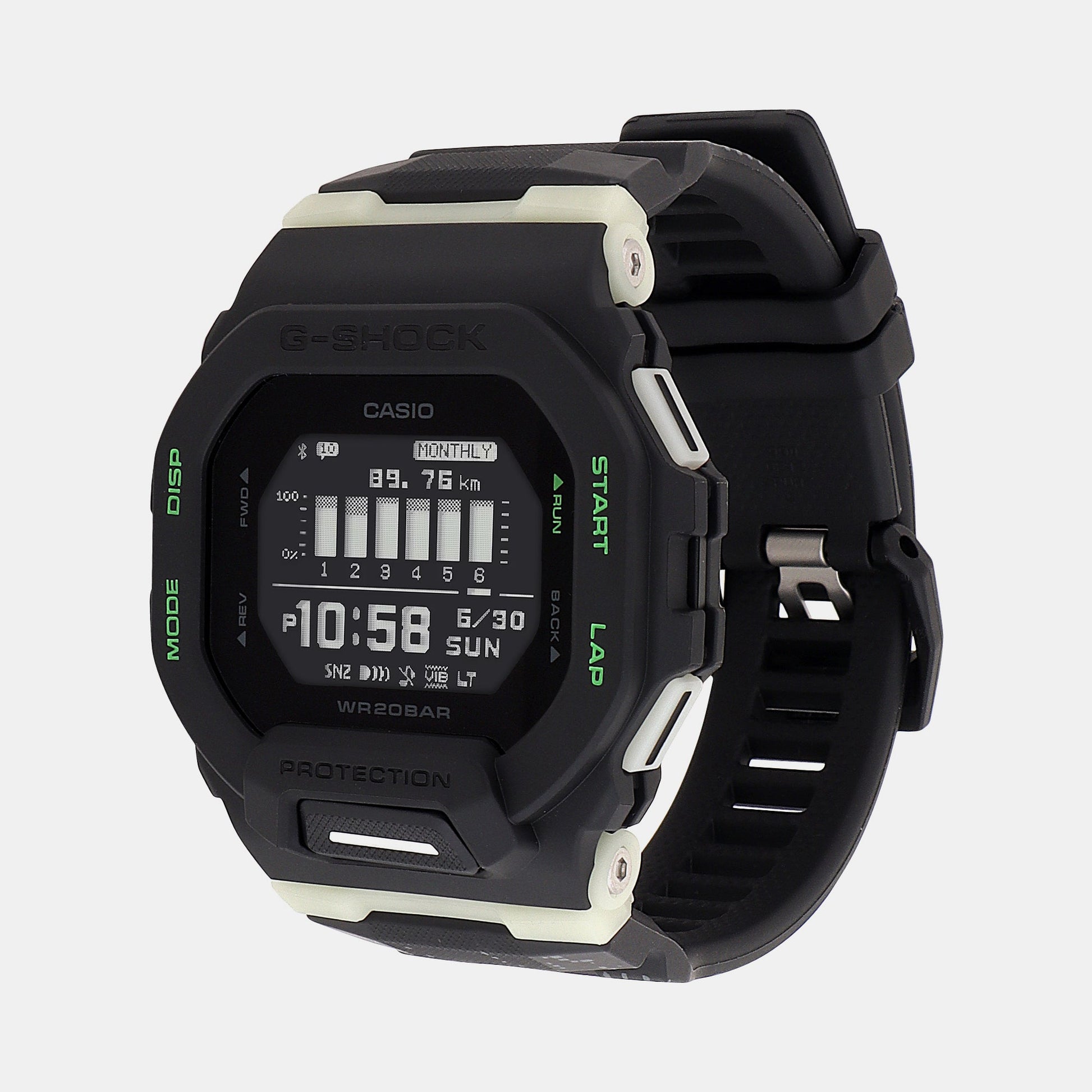 G-Shock Men Quartz Black Dial Digital Resin Watch G1416