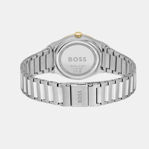 Candor Women Quartz Silver Dial Analog Stainless Steel Watch 1502734