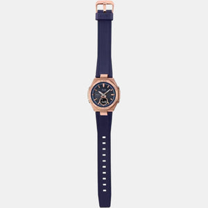 Baby-G Women Quartz Blue Dial Analog-Digital Resin Watch BX191