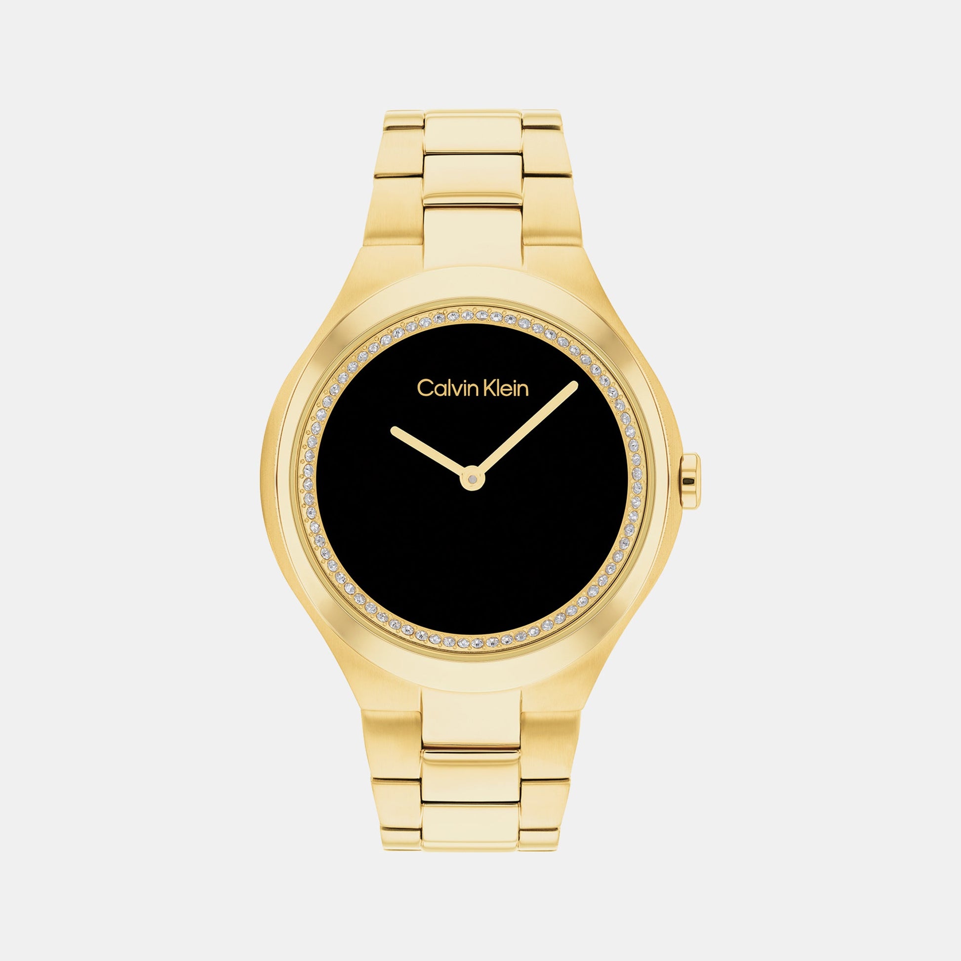 Admire Women Quartz Black Dial Analog Stainless Steel Watch 25200367