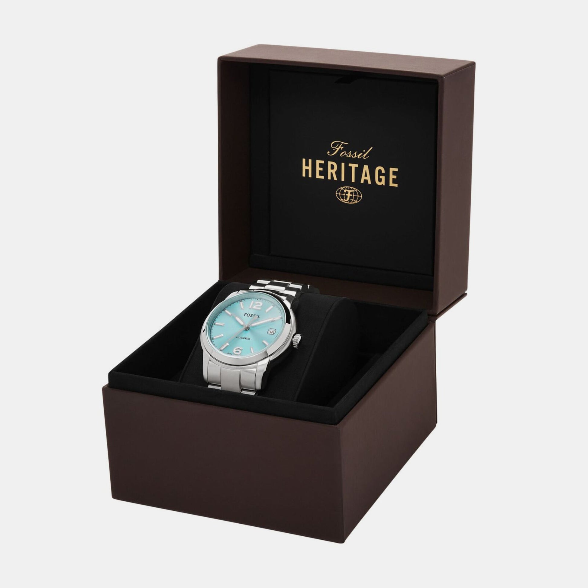 Heritage Women Automatic Blue Dial Analog Stainless Steel Watch ME3245
